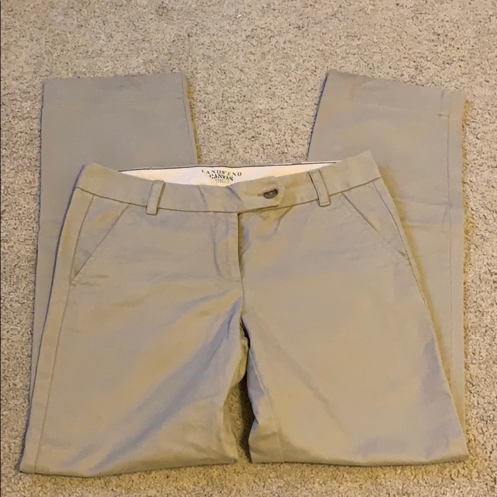 Land’s End twill pant